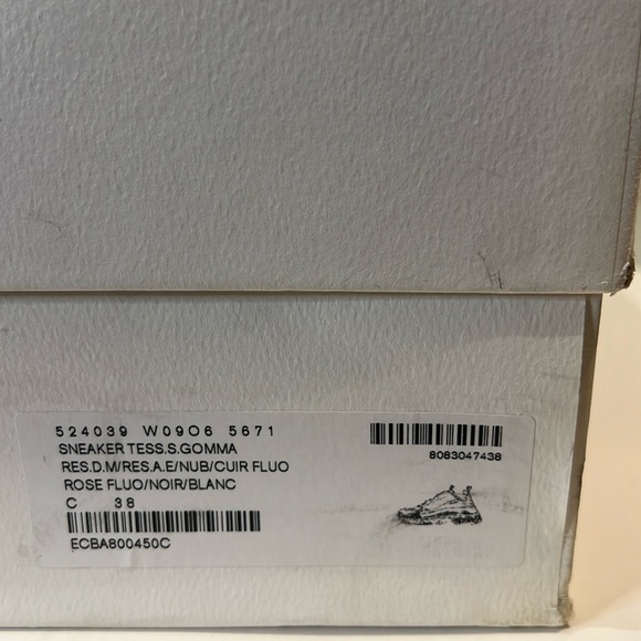 Balenciaga triple S sneaker pink distress style size 38 new in box - Picture 8 of 8